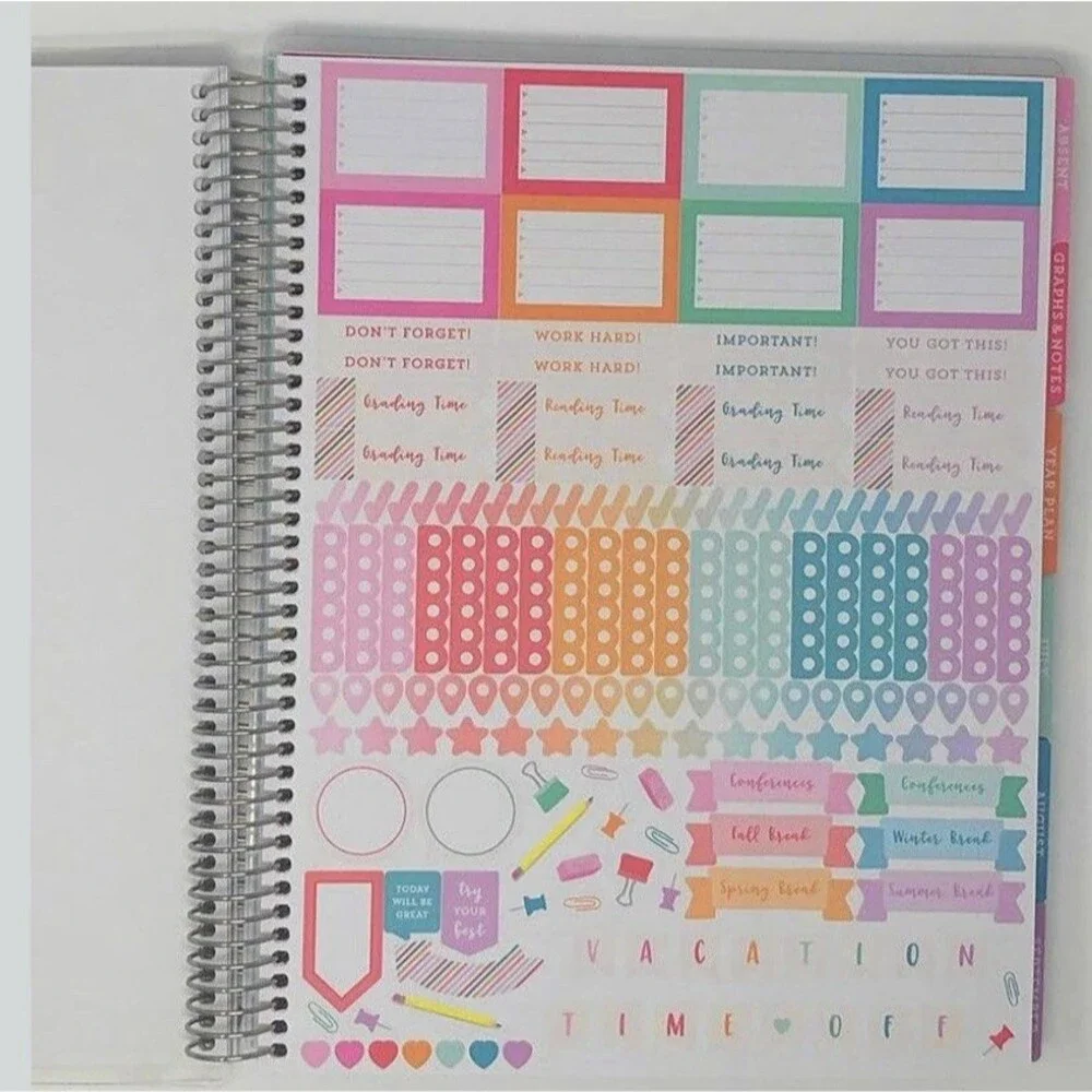 Recollections Teacher Undated Planner Making a Difference Every Day